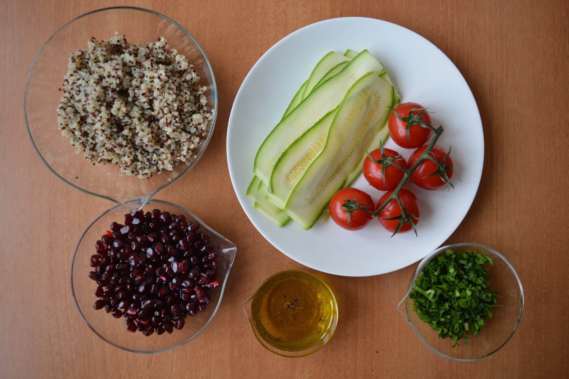 Քինոայով, դդմիկով և նռան հատիկներով աղցան - Image 2