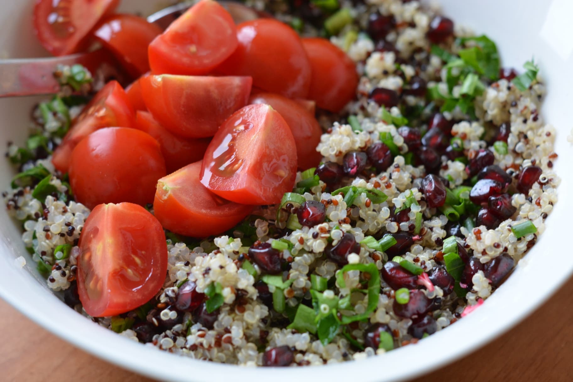 Քինոայով, դդմիկով և նռան հատիկներով աղցան - Image 3