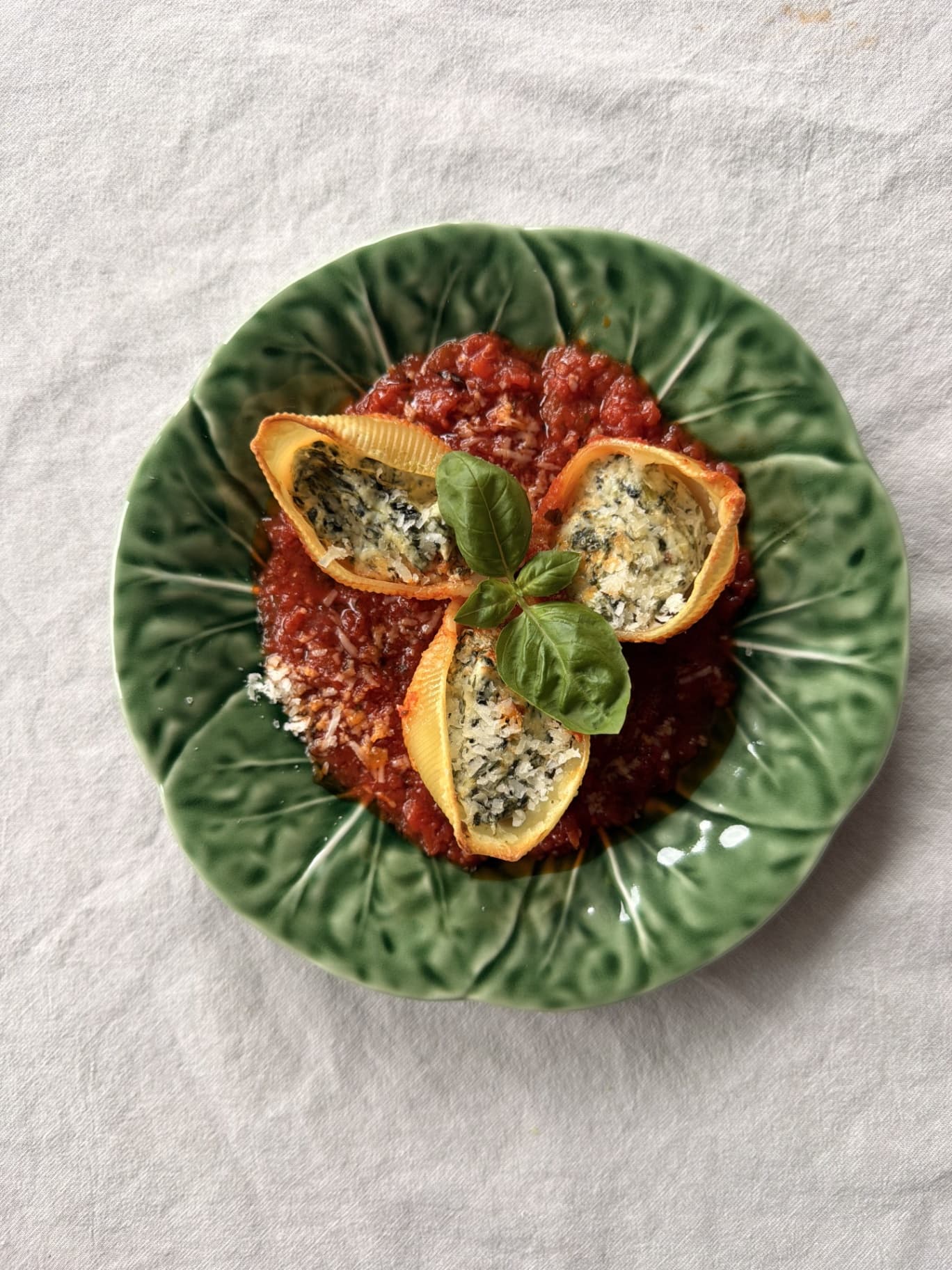 Conchiglioni՝ սպանախով ու ռիկոտայով - Image 2