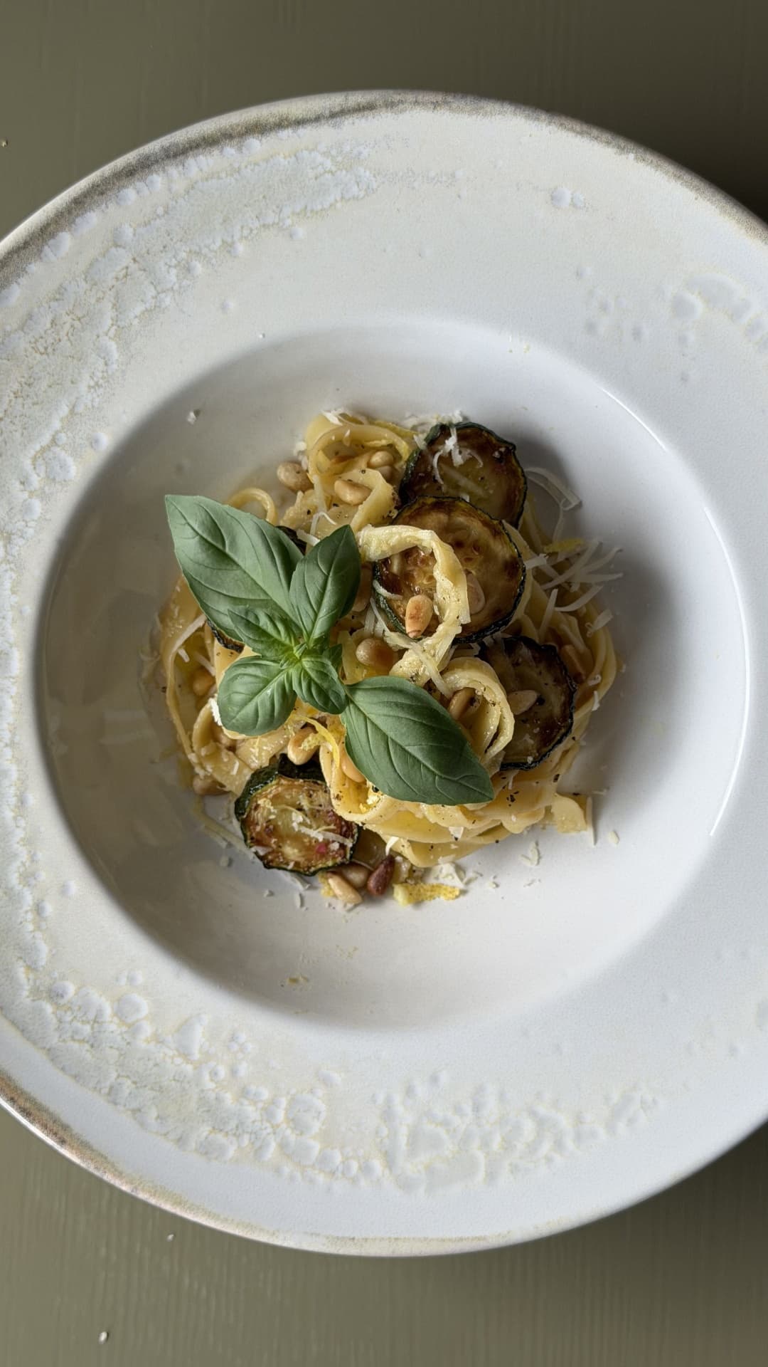 Tagliatelle with Zucchini, Lemon & Pine Nuts - Image 5
