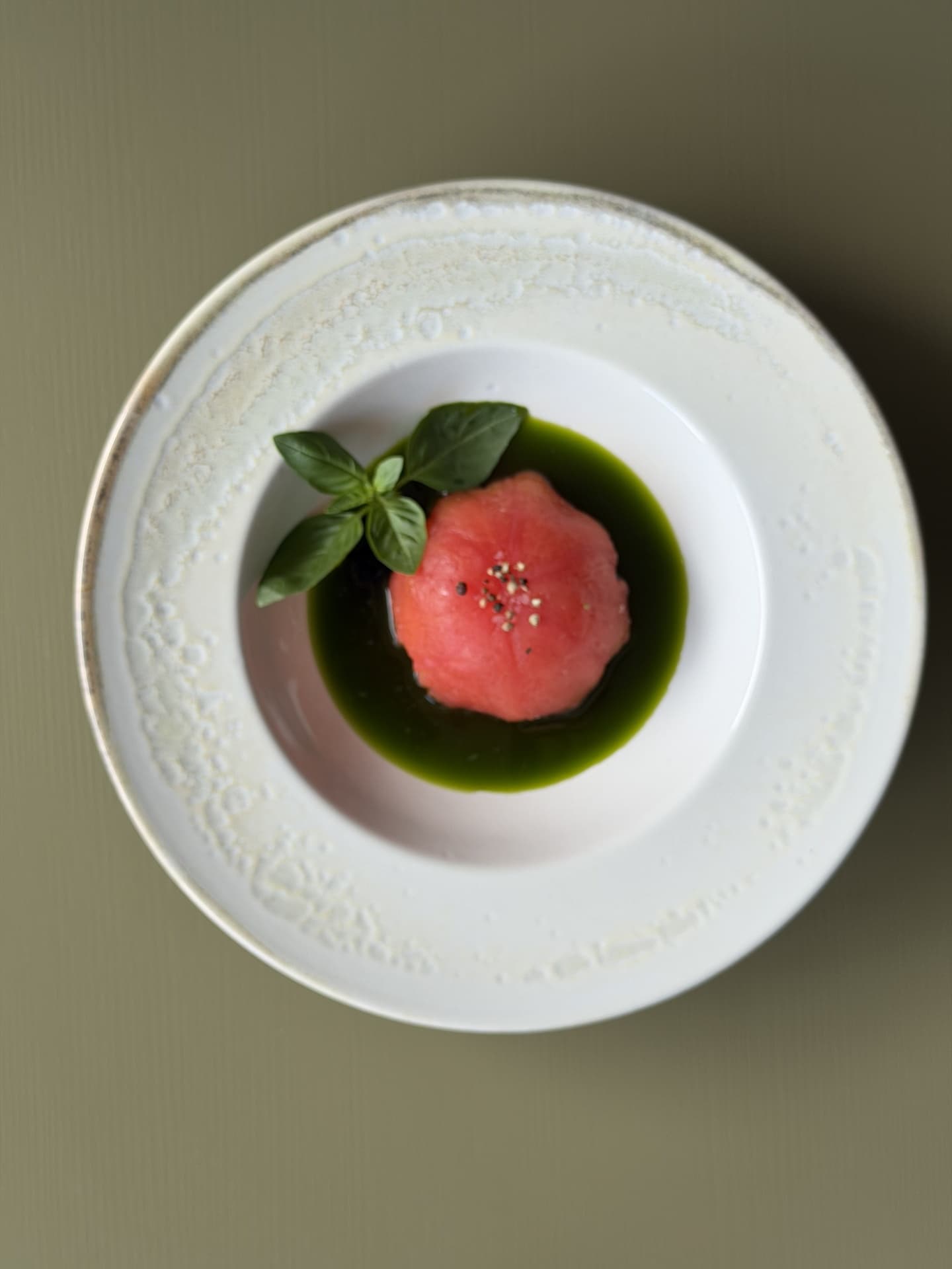 Caprese Tomato with Basil Oil - Image 3