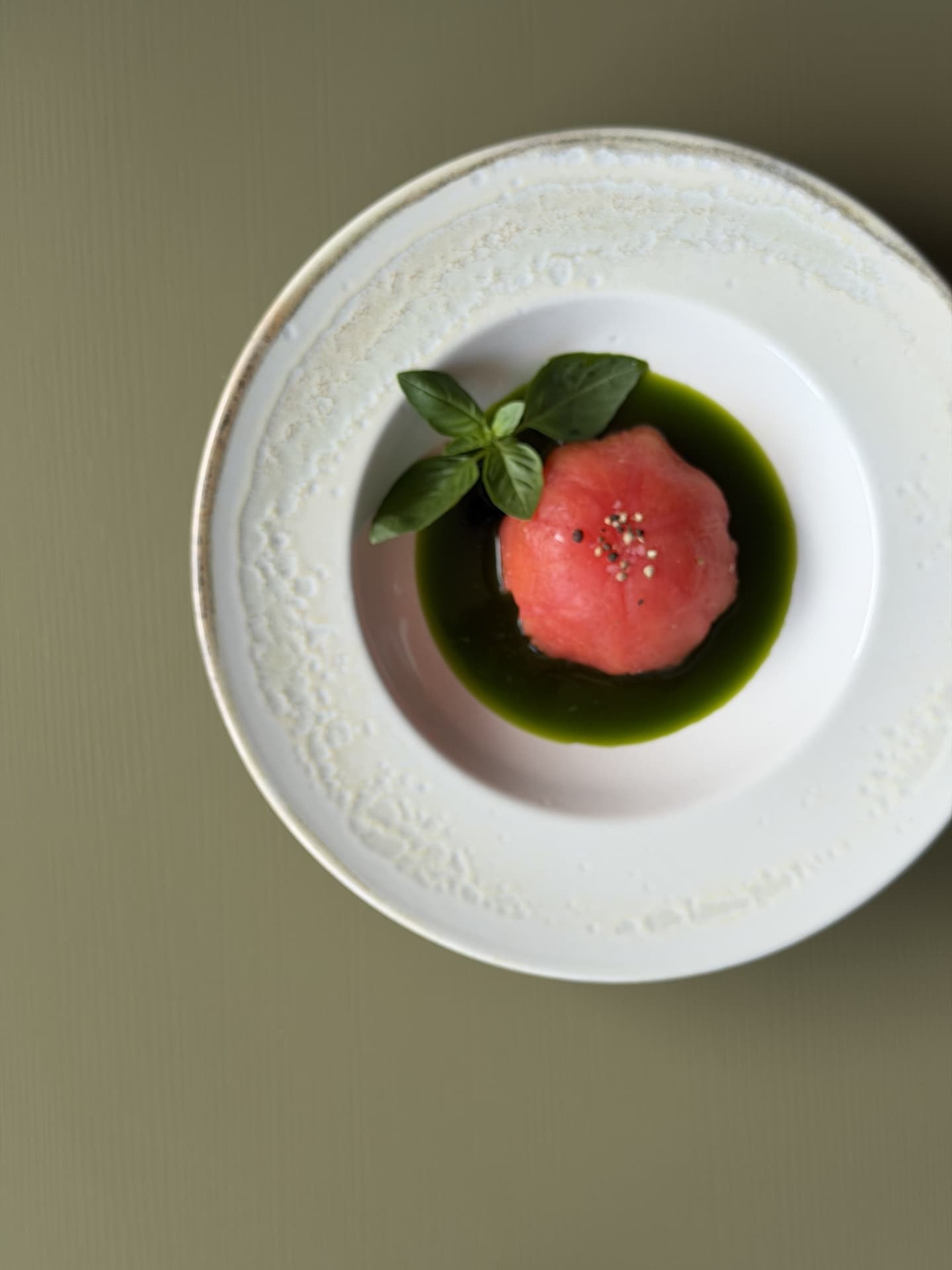 Caprese Tomato with Basil Oil - Image 2
