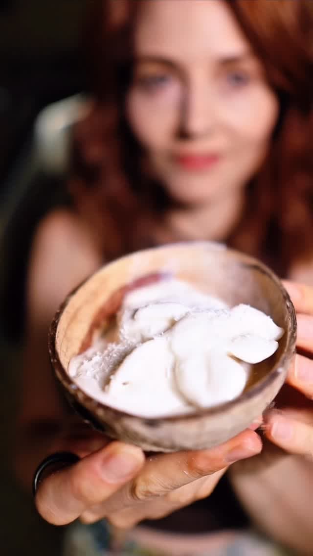 Կոկոսի վանիլային պաղպաղակ🥥 - Image 1